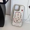 Strawberry Bunny Case for iPhone 13 iPhone 15 iPhone 16