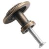 4Pcs Vintage Drawer Handle Bronze Cabinet Knob Drawer Knobs Cupboard Wardrobe Furniture Pulls Handle Wooden Box Jewelry Box Knob