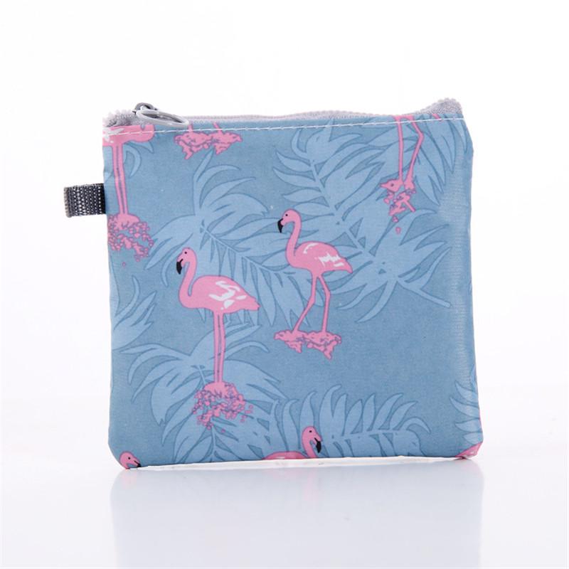 Sanitary Napkin Bag Cute Cotton Fabric Coin Money Storage Bags Women Small Cosmetic Lipstick Make Up Credit Card Organizer Case