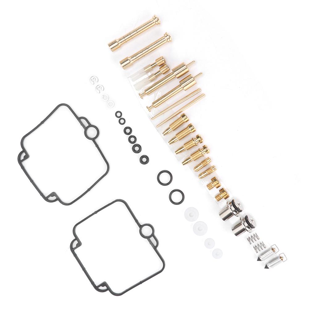 2 Sets Carburetor Rebuild Kit Carb Overhaul Replacement for Suzuki GS500E DR250S DR350S