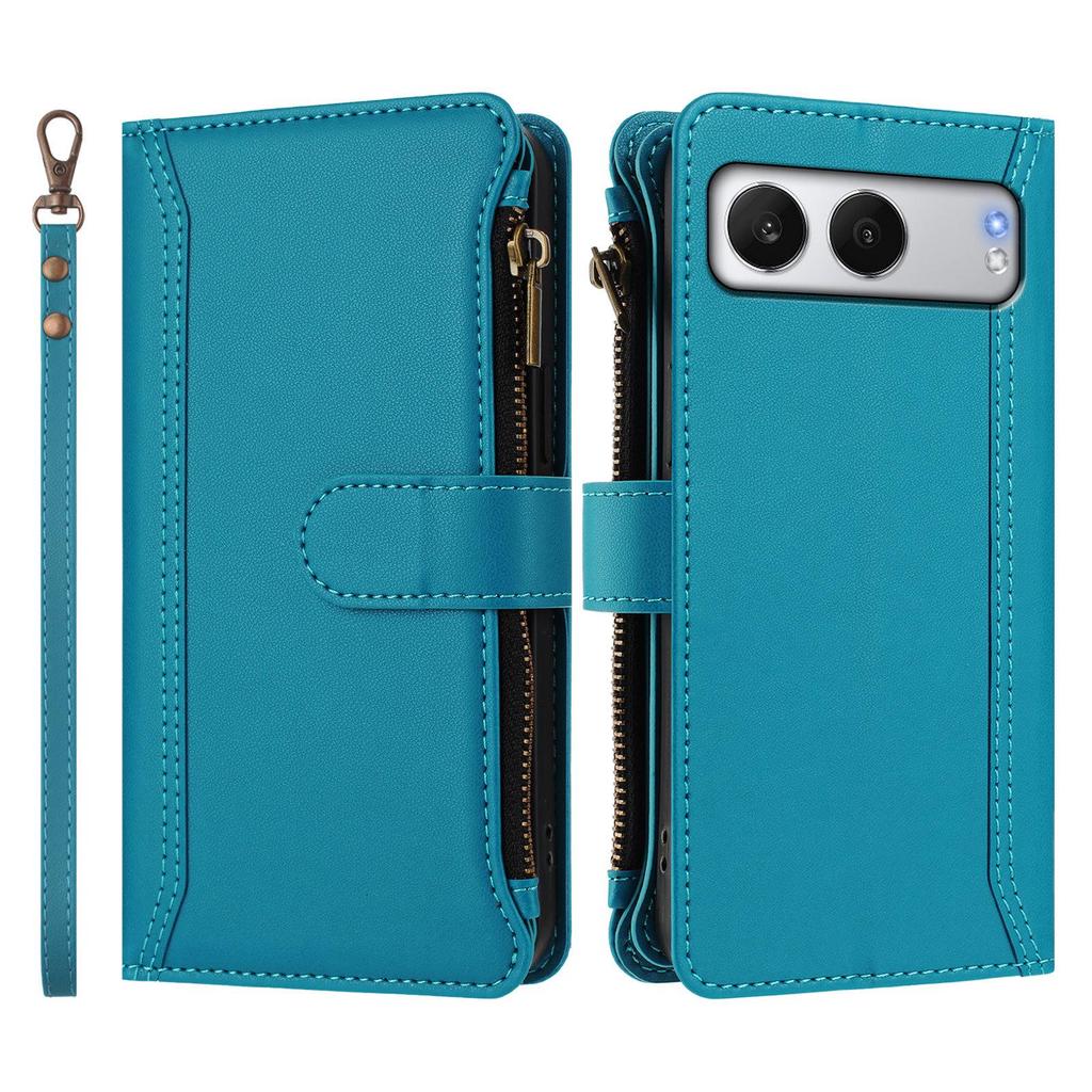 High-End Zipper Card Insert Phone Case for Oneplus Nord 4 5G Overseas Version