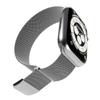Pasek ze stali nierdzewnej do zegarka Apple Watch 42 44 45 49 mm Milanese - srebrny