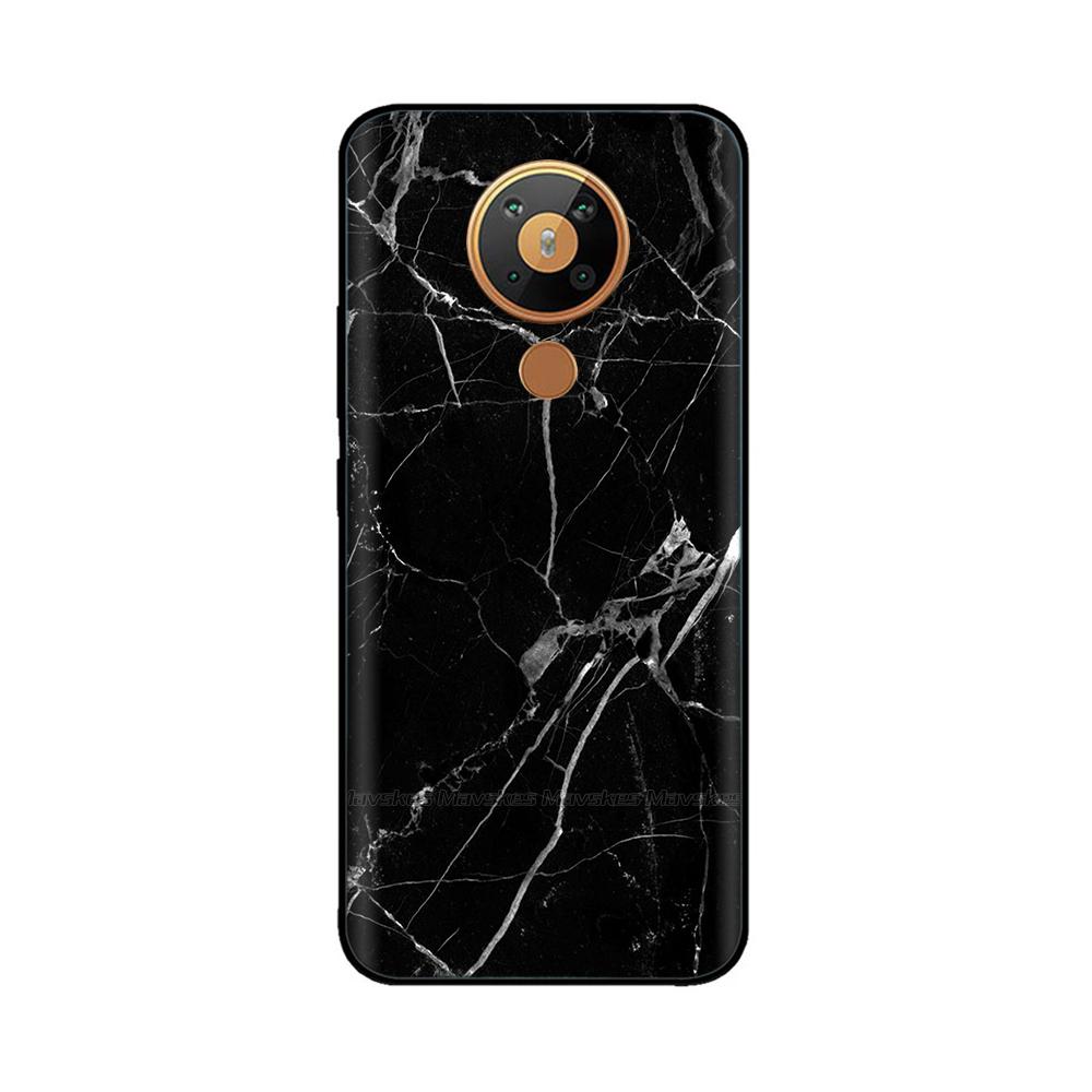 For Nokia 5.3 Silicone Case Soft Tpu Back Cover for Nokia 5.3 3.4 Bumper Printed Silicon Case for Nokia3.4 Nokia5.3 Phone Flower