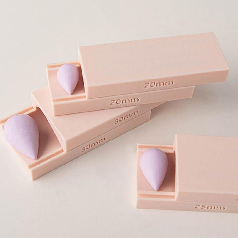 Printed Water Drop Bead Mold Clay Crafting Tool Jewelry Making Supplies Plastic Texture Suitable for Beads Making