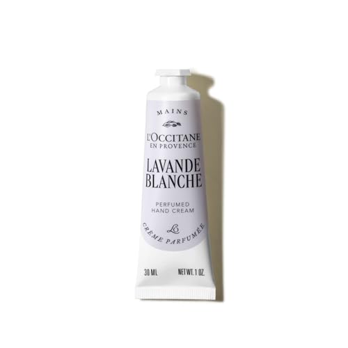 LOCCITANE Lavender White Body Milk 250 mL Hand Cream 30 Gift Set