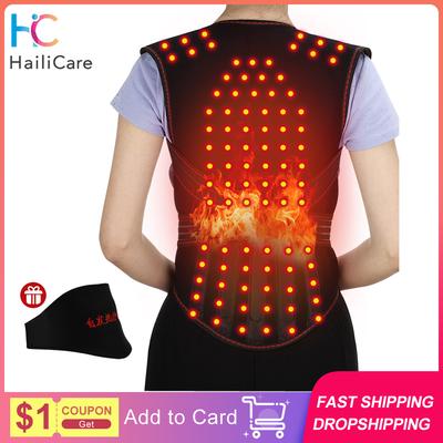 Self Heating Back Support Waist Brace Magnetic Heating Corrector Therapy Belt Back Posture Corrector Spine Back Lumbar Belt