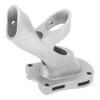 Flag Bracket Adjustable 45 Degree Aluminum Alloy Strong Rustproof 3 Hole Flag Pole Holder Bracket