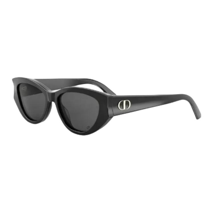 

Dior Letter Logo Cat Eye Sunglasses Unisex sunglasses Black DIORGLOW-B1F Basic Packaging-Eyeglass Case+Box