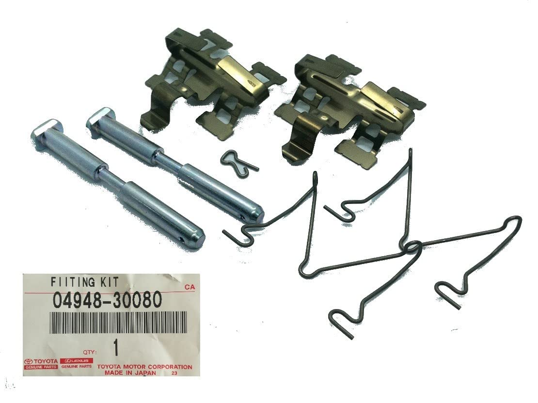 

Genuine Toyota Disc Brake Fitting Kit Part Number (RR), 04948-30080
