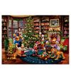Thomas Kinkade Disney Mickey a přátelé Vánoční puzzle