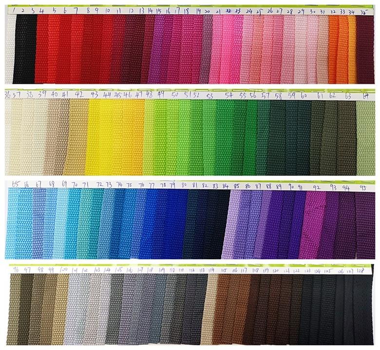 

ПП бисерная тесьма полипропилен утолщенный 900D цвет полотняного переплетения ремень для рюкзака одежда багажный ремень Color * 5cm