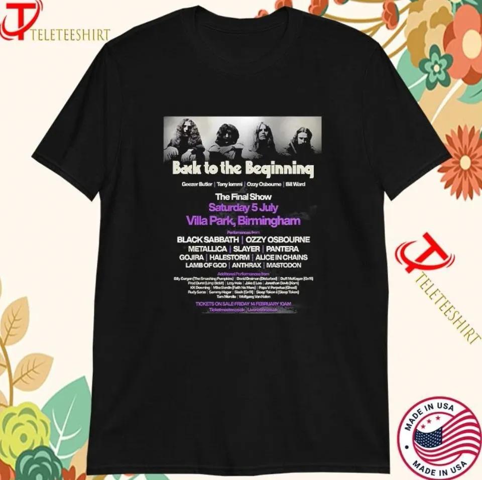 

Black-Sabbath Back To The Beginning The Final Show On July 5 2025 Рубашка Классическая футболка M