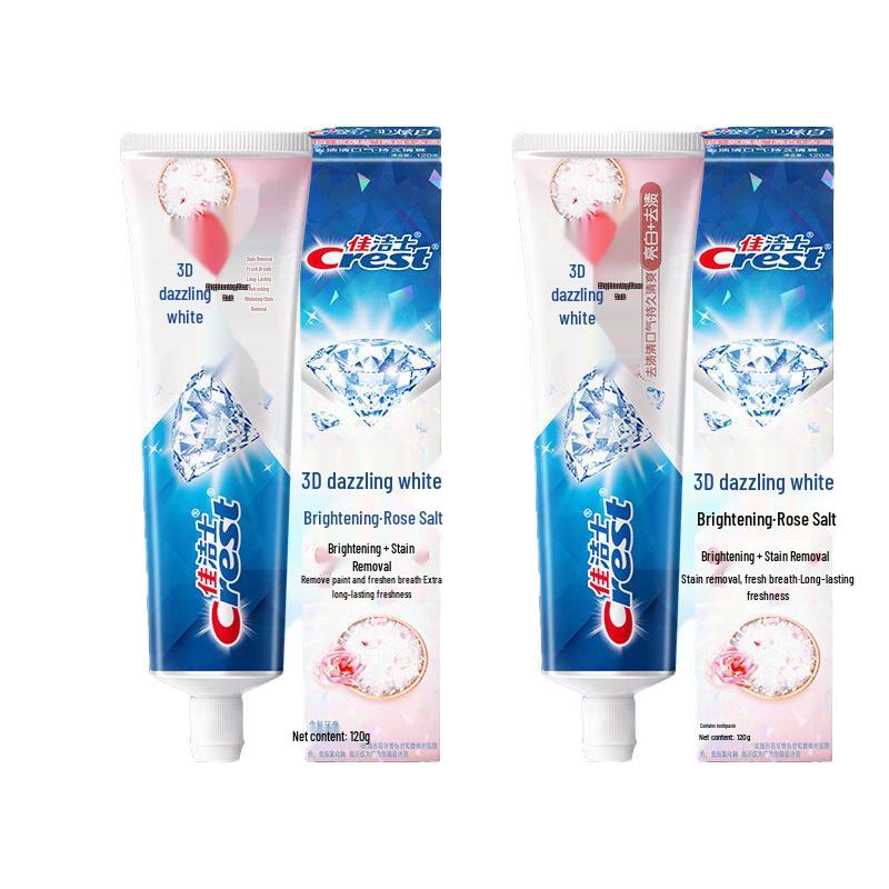 Crest 3D White Rose Salt Toothpaste