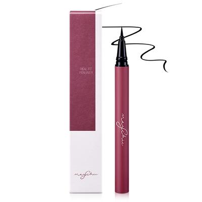 May Chic Real Fit Pen Liner, Nero Reale, 1 pezzo