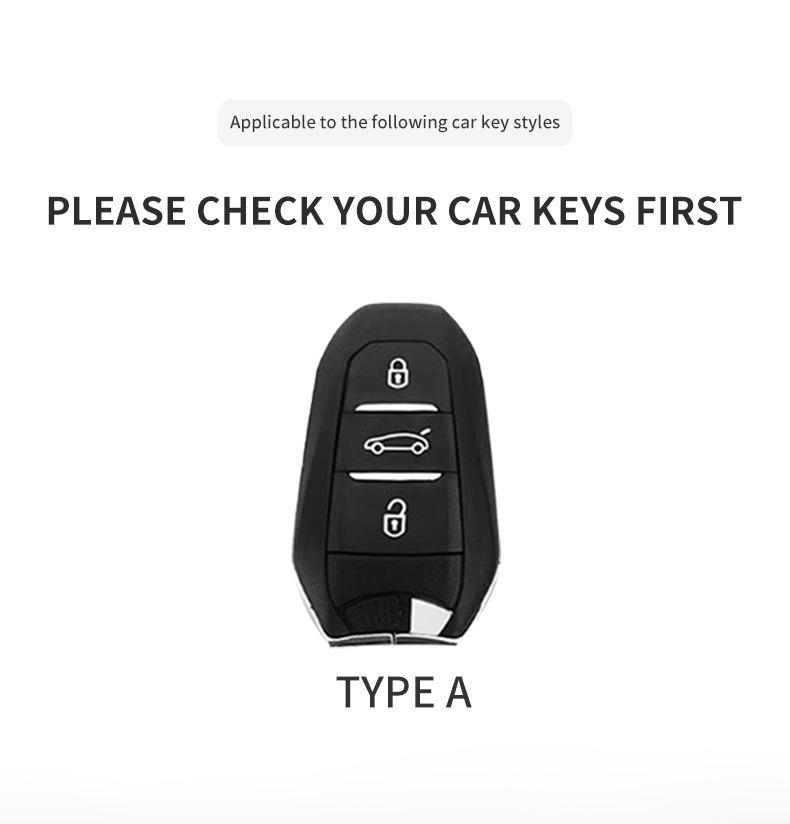 Citroen Key Cover for C6, C5, C4L, Versailles C5X, Tianyi, Big Cargo, Lixiang L9