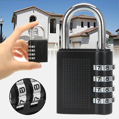 Κλείδωμα συνδυασμού 4 ψηφίων Αδιάβροχη προστασία Λουκέτο ασφαλείας εξωτερικού χώρου Κλείδωμα με κωδικό ασφαλείας