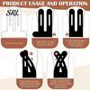 Sports Knee Tape 3/6/12Pcs Pre-Cut Kinesiology Tape, Waterproof Breathable Latex-Free Support Pre-cut & Stability Pain Relief Athletic