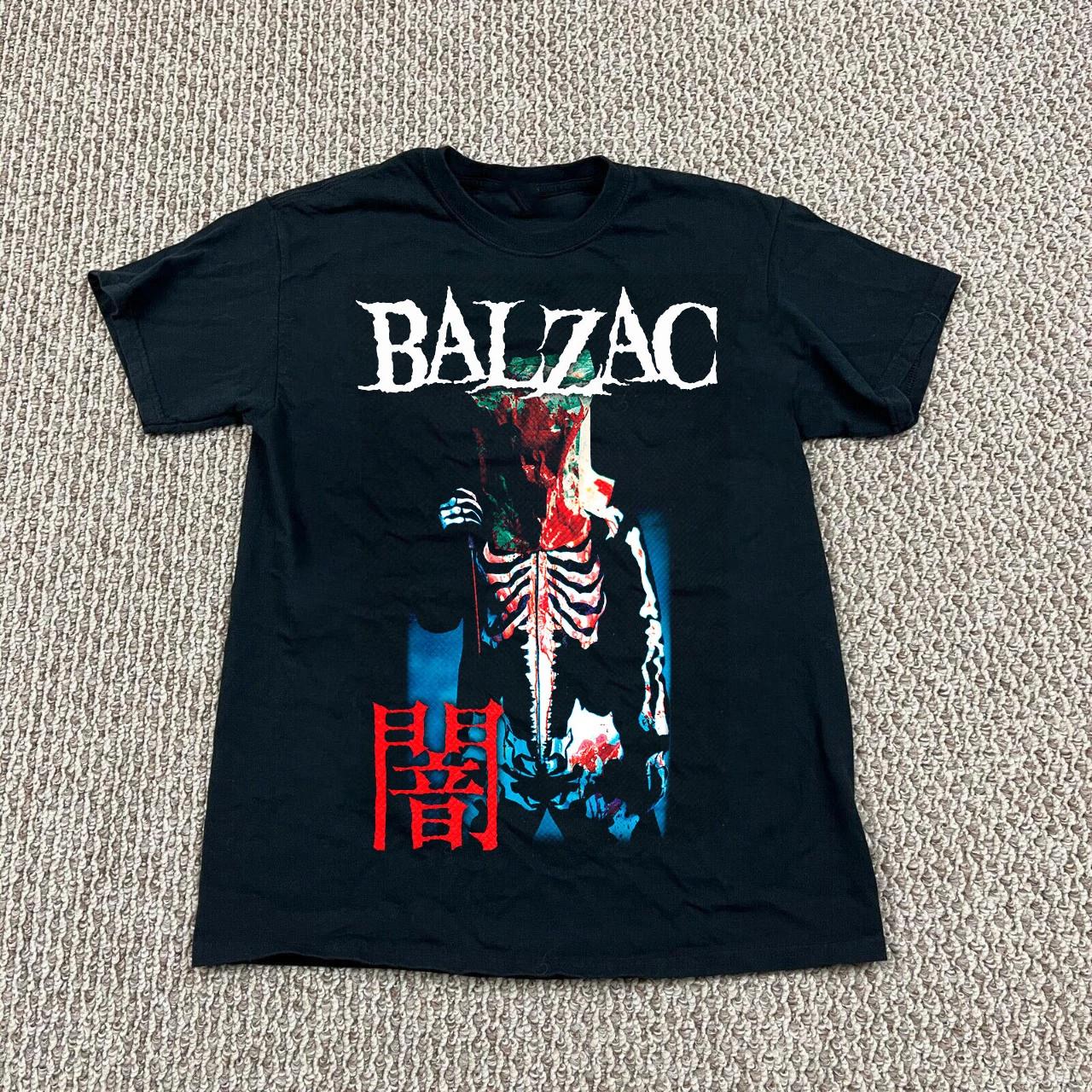 NEW Balzac Tour Band Black Cotton T Shirt Full Size S-5XL S разноцветный