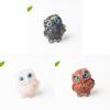 Figurine Hibou en Résine Cristal Pour Décoration Maison Bureau Cadeau Pour Amis Et Famille
