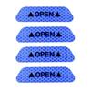 4PCS Car Universal Door Open Reflective Strips Warning Stickers Safety Mark Warning Reflective Auto Exterior Interior Reflector