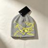 Berretto lavorato a maglia invernale per uomo donna, berretto termico caldo, ricamo con lettera, morbido, casual, cappello da esterno