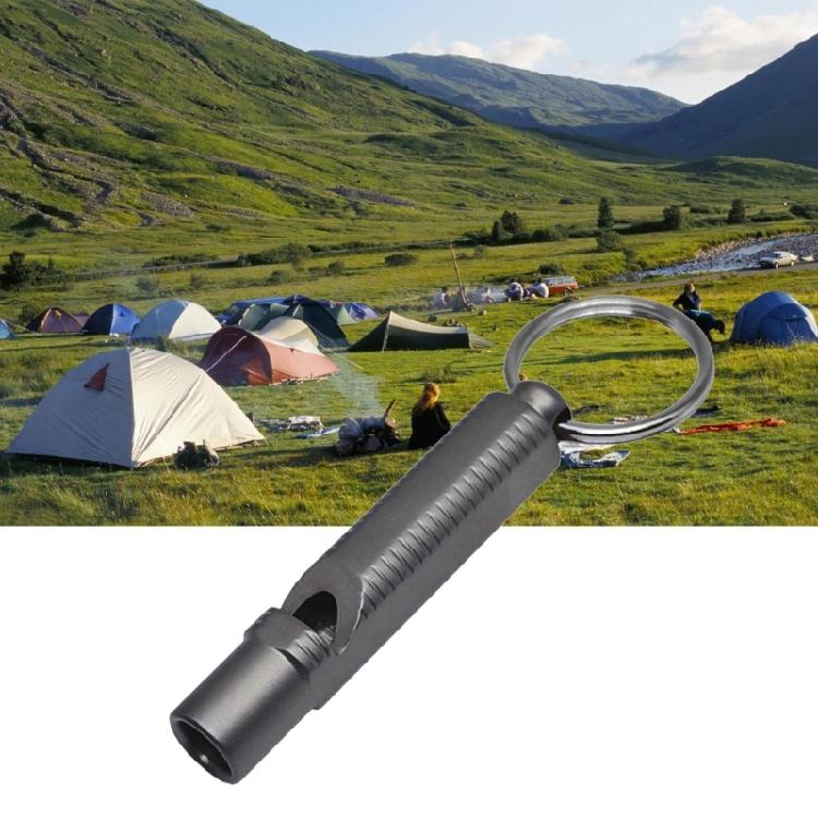 Titanové píšťalky pro přežití Extra hlasité Outdoorové nouzové píšťalky pro ženy Muže