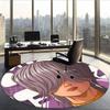 Mister (5) Covor Rotund de Birou Covor Decorativ de Podea pentru Birou Dormitor Sufragerie și Spațiu de Acasă