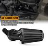 Motorcycle Air Filter Intake Cleaner Black For Harley Touring Road King Electra Glide Road Glide Street Glide Trike Glide CVO