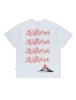 YESEYESEE Volcanic Eruption Tee White