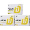 Honma D1 Golf Balls 3 Dozen Set Yellow 36 Pieces