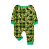 Print Cute Family Set Pajamas, Home Clothes, Family Set Long Sleeve Top Pants Set