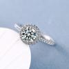 Women's Ring Flashing Zirconia Diamond Ring Fashionable And Lively Design Ring