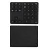  308 35 Keys Numeric Keypad Rechargeable Wireless   Thin Keyboard Compatible with   5.0(Black )
