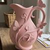 Decorative Butterfly Relief Vase Matte Finish 3D Embossed Vase Dried Flower Vase  Farmhouse Decor