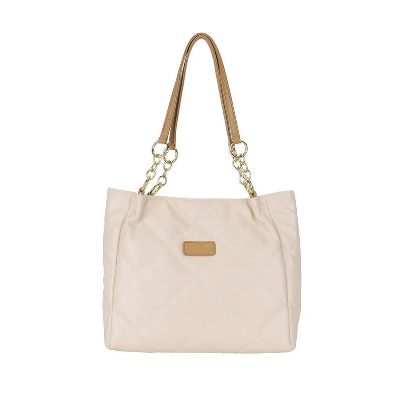 Large-capacity bags, women's bags, new fashionable and versatile shoulder bags, college students' class texture commuter tote bags