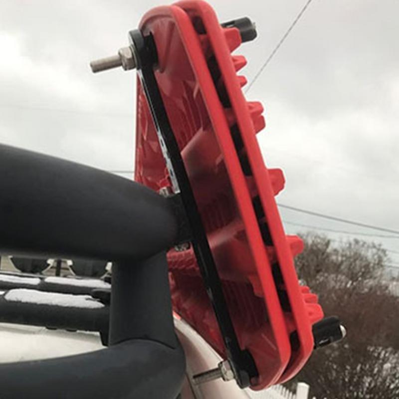 Car Traction Board Pins 4pcs Car Recovery Board Anti-Theft Mounting Pins Vehicle Loading Safety Pins For Cross-Country For