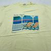 Vintage 90s MARTHA'S VINEYARD BEACH VIEW T-Shirt M/L Sunset Nature Art Vacation