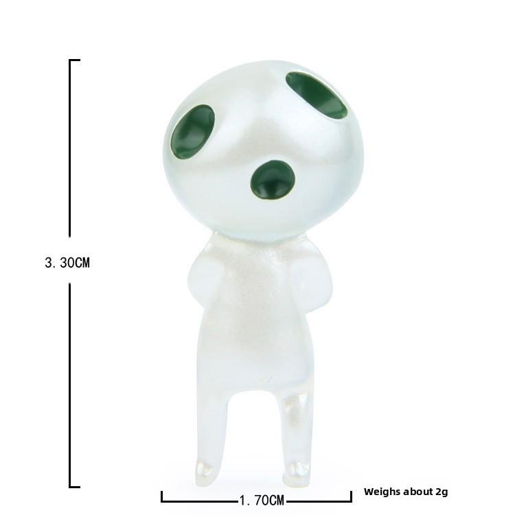 Sitting Cute Cartoon Posture Standing Elf With Night Light Function Model Mini