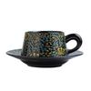 Jinyun Retro Coffee Cup Gift Box Ceramic Gift Cup Souvenir Light Luxury Flowers High end Cup Saucer Gift