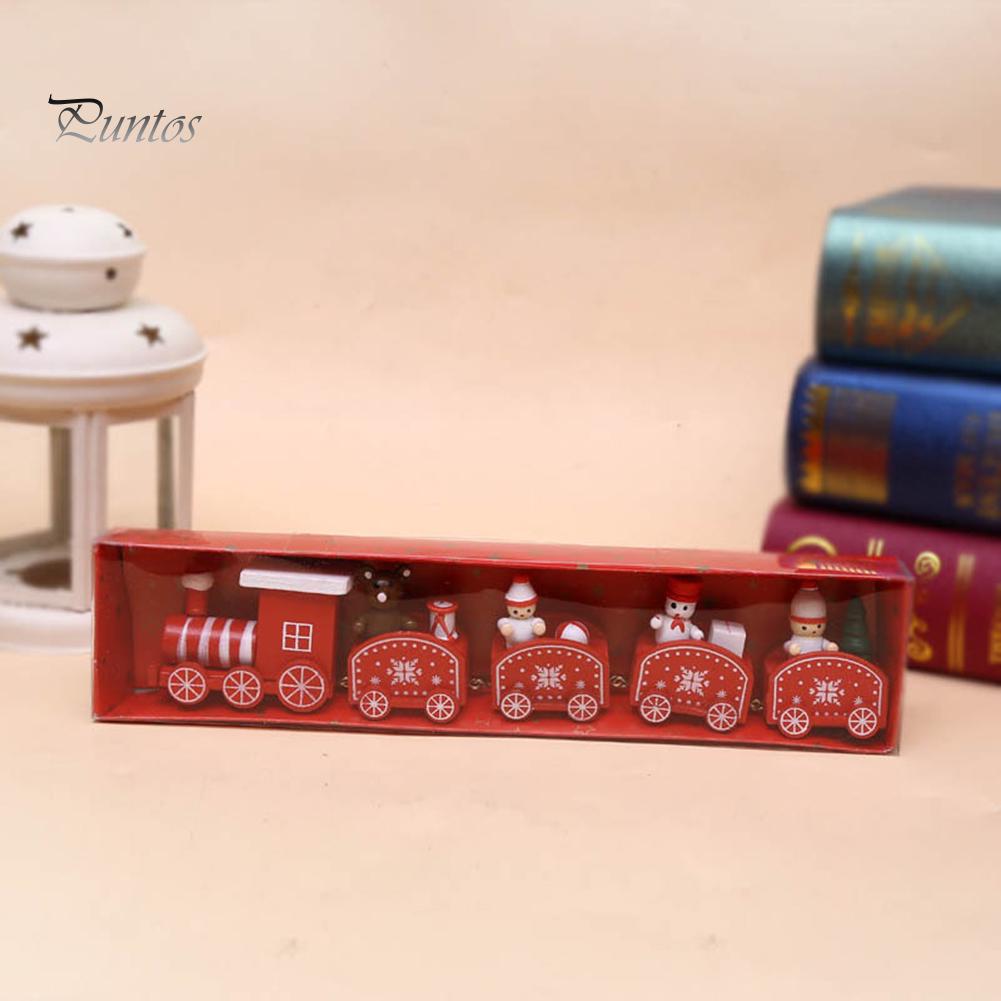 Taškai Kalėdų Sniego Senis Meškėdis Traukinio Modelis Stalo Dekoracija Vaikų Žaislas Kalėdų Šventės Dovana