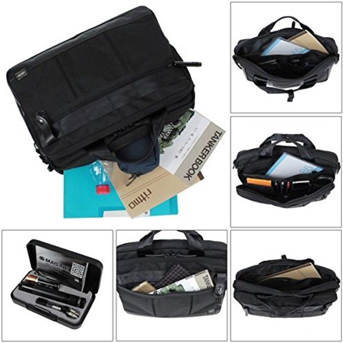 [Porter] Yoshida Bag 2-way Business Bag Briefcase [Heat] 703-07883 Black B4, A4