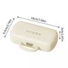 Multi-Functional Dustproof Storage Box Creative Sewing Box Portable Student Manual Sewing Including Needles Threads