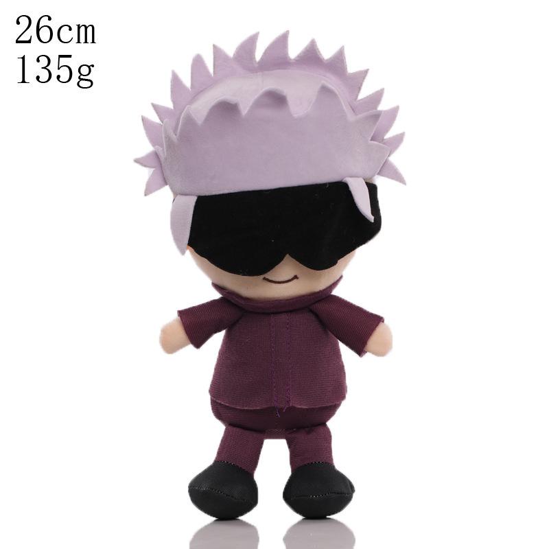 Anime Jujutsu Kaisen Cosplay Push Doll Mahito Satoru Gojo Itadori Yuji Fushiguro Megumi Geto Suguru Nanami Kento Stuffed Toys