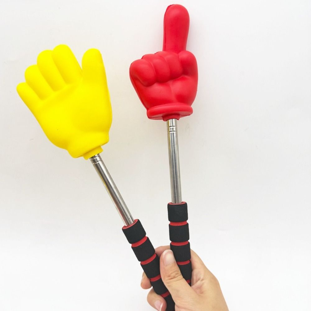 Stainless Steel Finger Reading Sticks Telescopic Rod Finger Design Teaching Stick Whiteboard Hand Pointer School Office Supplies