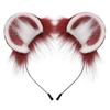 Children's Plush Flying Mouse Ears Hairband Gentle On Skin Headwear Lightweight Headdress For Costume Parties