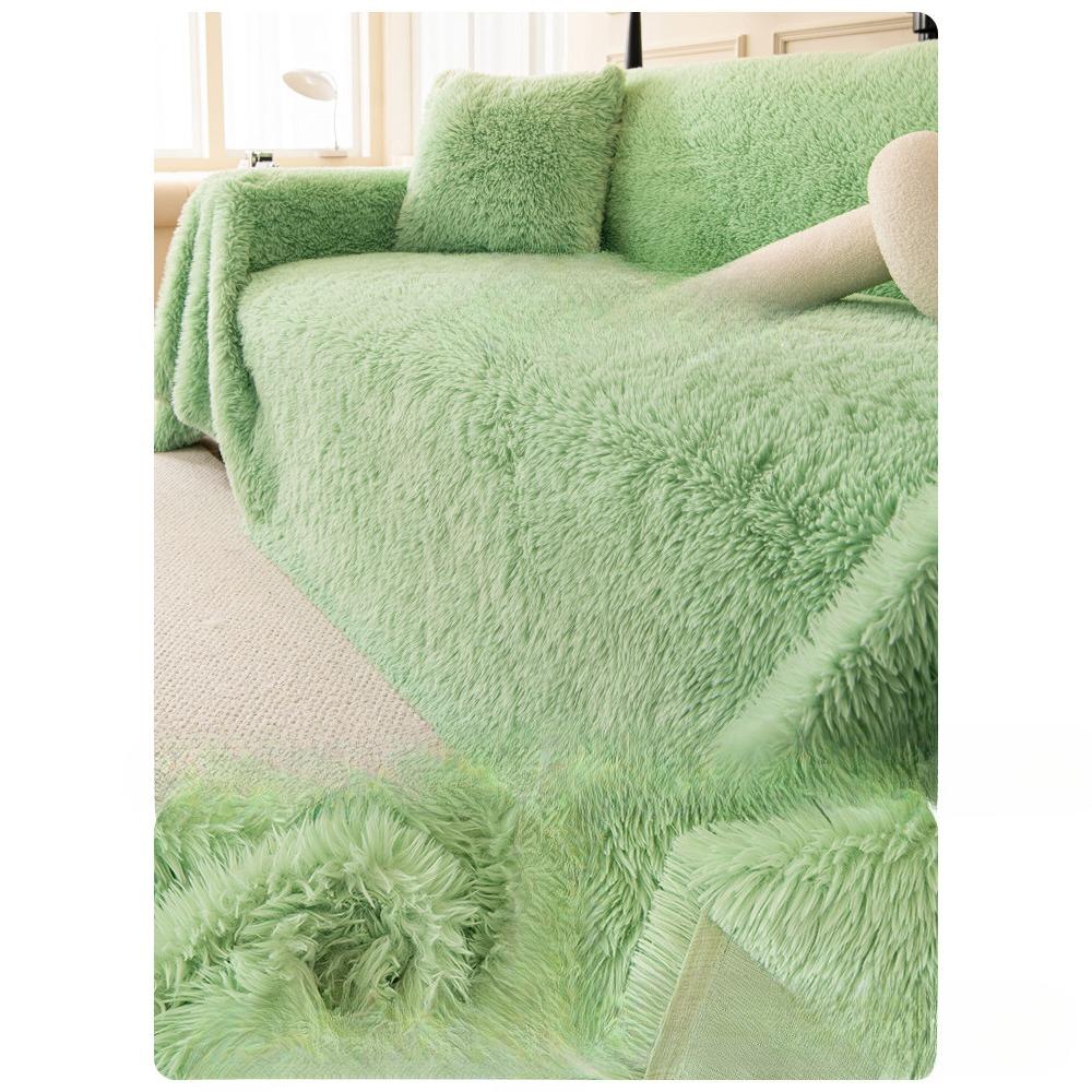 

Зимний плюшевый чехол для дивана, тканевое полотенце, универсальное универсальное утолщенное нескользящее покрытие для дивана, полное одеяло 180*130cm