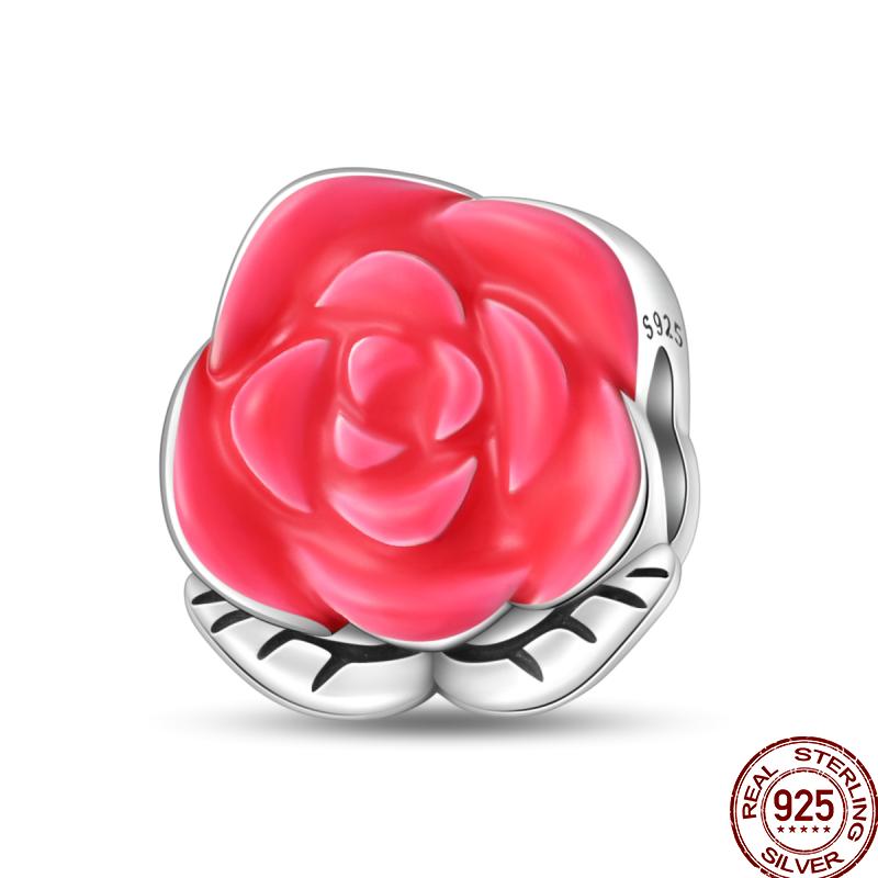 Copper Spring Luminous Insect Butterfly Series Flower Element Gift Beads Suitable For Pan Original Bracelet