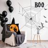 17.7*17.7in Halloween Pillow Set  Cushaw Head Series Linen Material Halloween Pillow Cover (Without Pillow Core)