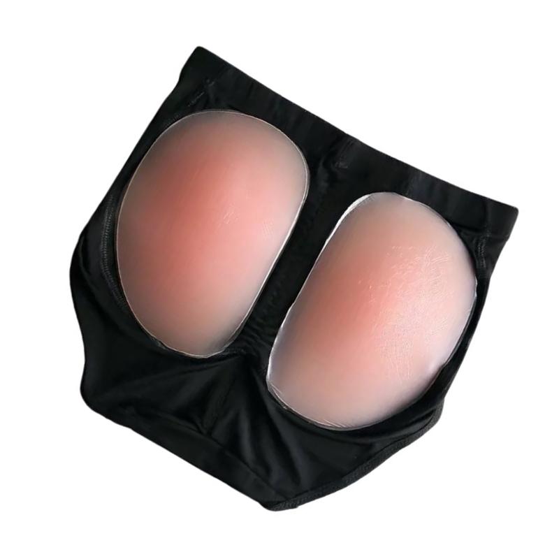Womens False Buttock Briefs with Removable Silicone Pads Butt Lifter Padded Panties Hip Enhancer Underwear Shapewear