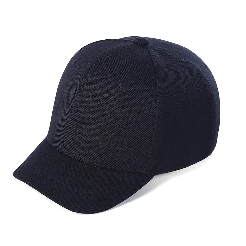 

[Haverly] short Brim cap hat baseball hat umpire Plain color baseball short saliva unisex short brim simple casual men s fashionable outdoor awning